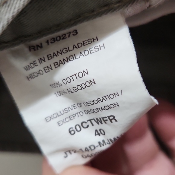 Wrangler Cargo Shorts Mens Size 40 Gray ish Y2K - Picture 3 of 6
